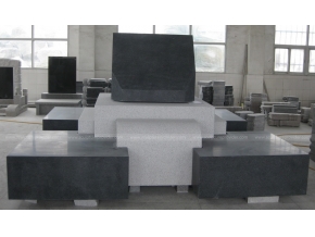 sculpture de base de granit sculpture abstraite, sculpture de granit landsape, sculpture décorative de granit